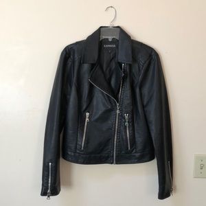 Express leather jacket